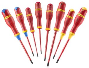 Set of 8 PROTWIST® BORNEO® screwdrivers for mixed heads