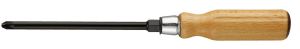 ATHH.D - Wood handle screwdrivers for Pozidriv® screws - hexagonal blade