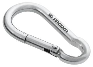 60 mm stainless steel snap hook - SLS