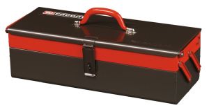 2-tray metal tool box