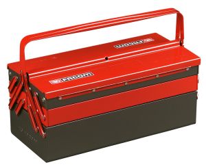5-tray metal tool box