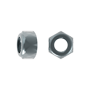 Hex Nylon Insert Nut, Type T, ISO 10511/DIN 985, Class |10| DIN 267, Zinc Plated