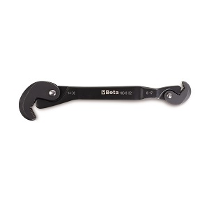 186 Self-locking wrench with automatic take-up device for hexagons, 8 to 32 mm