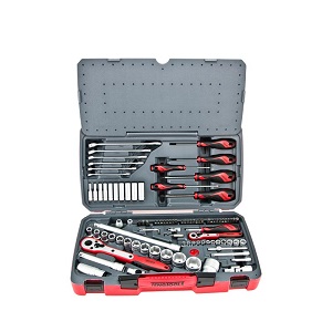 TM095 1/4" and 1/2" Drive Socket and Tool Set