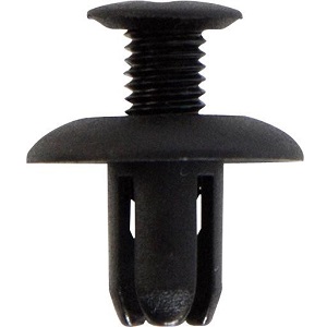 VL FIX234 Black Bumper Screw-Type Rivets
