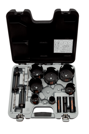 3833-SET-201 Multi-construction holesaw sets