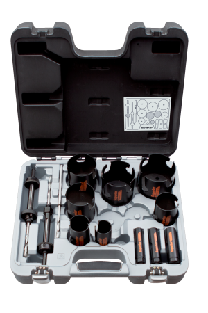 3833-SET-207 Multi-construction holesaw sets