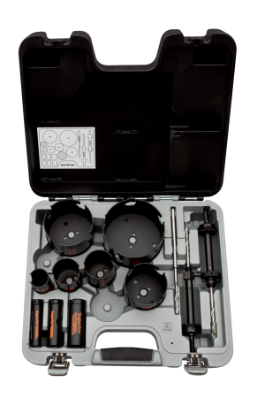 3833-SET-304 Multi-construction holesaw sets