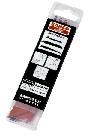 3840-5/10 Sandflex® bi-metal blades, kits
