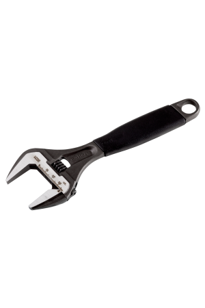 ERGO™ Central Nut Wide Opening Jaw Adjustable Wrenches with Rubber Handle and Phosphate Finish