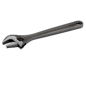 Central Nut Adjustable Wrenches with Phosphate Finish