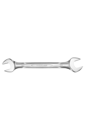 Metric Double Open End Wrenches with Chrome Finish