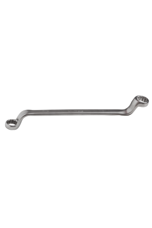 Metric Deep Offset Double Ring End Wrenches with Chrome Finish