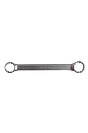 Flat Double Ring End Wrenches with Chrome Finish