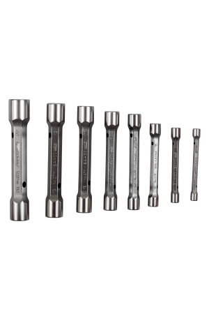 Metric Double Head Socket Wrench Set - 8 Pcs/Cardboard Box