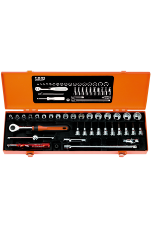 7429JDE Socket sets 3/8"