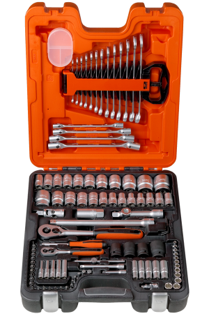 S106 Socket sets 1/4" and 1/2"