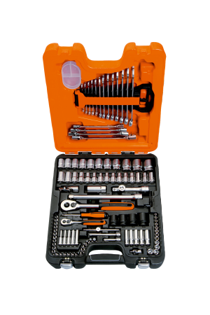 S108 Socket sets 1/4" and 1/2"