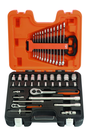 S410 Socket sets 1/4" and 1/2"