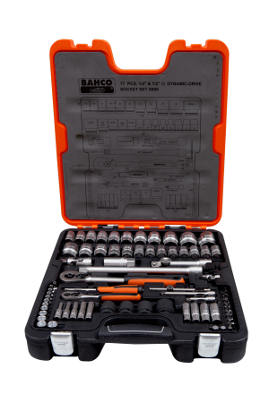 S800 Socket sets 1/4" and 1/2"