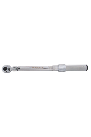 Mechanical Adjustable Torque Click Wrench with Marked Scale and Flex Ratchet Head