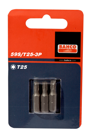 59S/T 3P Bits for torx® screws, 25mm