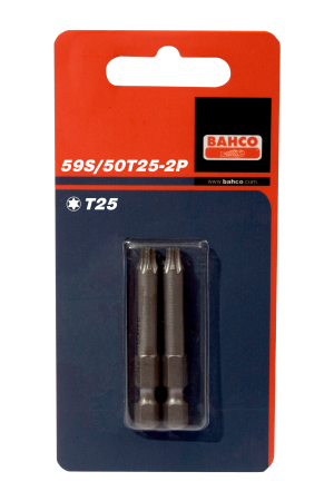 59S/50T 2P Bits for torx® screws, 50mm