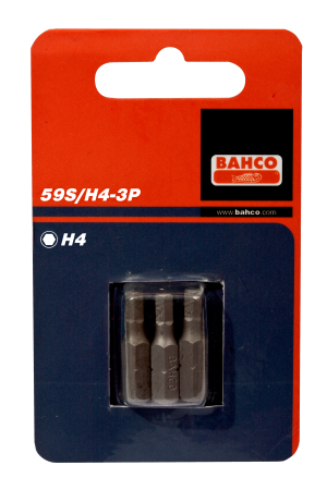 59S/H 3P mm Bits for hexagon screws in mm, 25mm