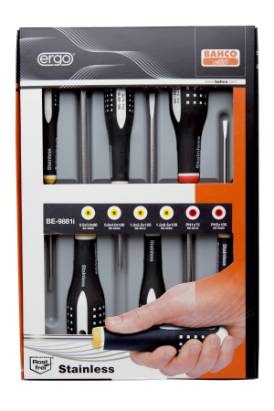 BE-9881i Stainless steel screwdriver sets