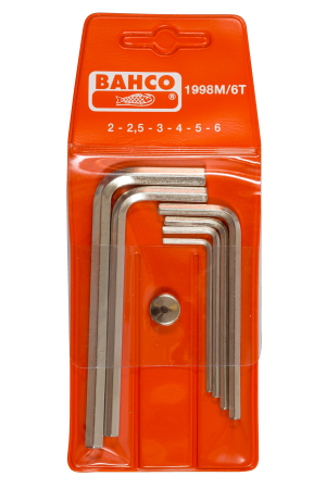 1998M/6T Nickel-plated keys sets, metric