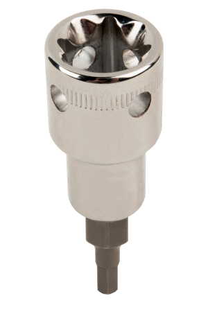 1/2" Square Drive Socket Drivers for Metric Hex Head Screws with 4 point solution