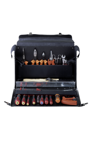 3049-2 Electrician's tool bag, 28 tools