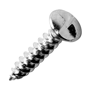 Countersunk BZP Clutch Head Woodscrew