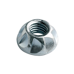 Case Hardened Steel Bright Zinc Plated Kinmar® Permanent Nut