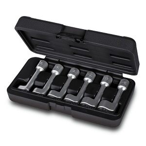 1462CF/C6 Set of 6 single-ended bi-hex wrenches for fuel injector connectors