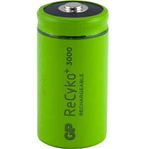 GP Batteries 'ReCyko+' Rechargeable Batteries - Size C