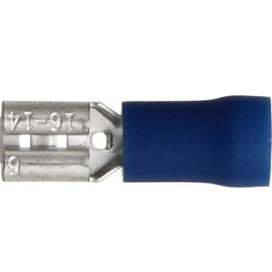 Blue Insulated Terminals - Push-On Females