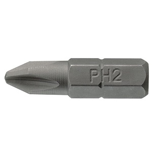 Bits - PZ Type (25mm / 1/4")