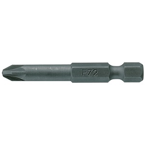 Bits - PZ Type (50mm / 1/4")