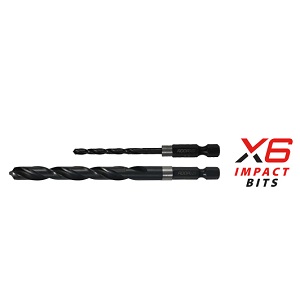 X6 HSS Impact Drill Bits