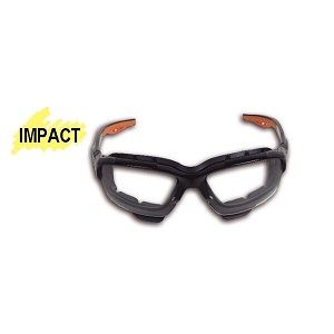 7093BC Safety glasses with clear polycarbonate lenses