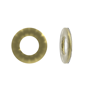 Flat Washer, ISO 7089/DIN 125A, Brass