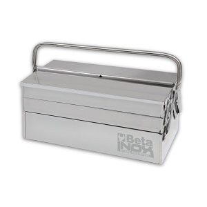C20TSS Five-section cantilever tool box, made of AISI 304 Stainless Steel