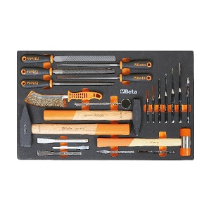 M231 Soft thermoformed tray with tool assortment