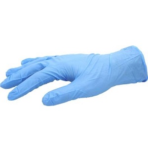 Blue Nitrile Gloves - Powder Free