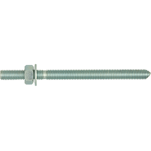 R-STUDS Metric Threaded Rods – Steel Class 5.8, Zinc Flake, Flat Head