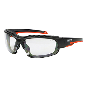 Sport Style Safety Glasses with Foam Dust Guard