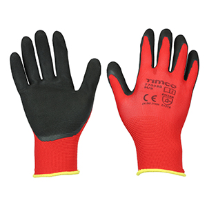 Toughlight Grip Gloves - Latex Sandy Coated Polyester