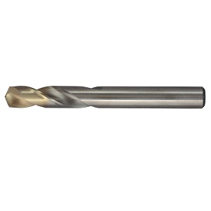 A022 - HSS Stub Drills with TiN Coated Tip (Metric)