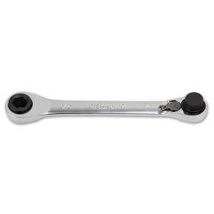 194 Reversible ratcheting wrench for bits